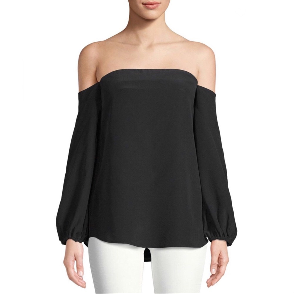 Theory “Laureema” Off-the-Shoulder Top